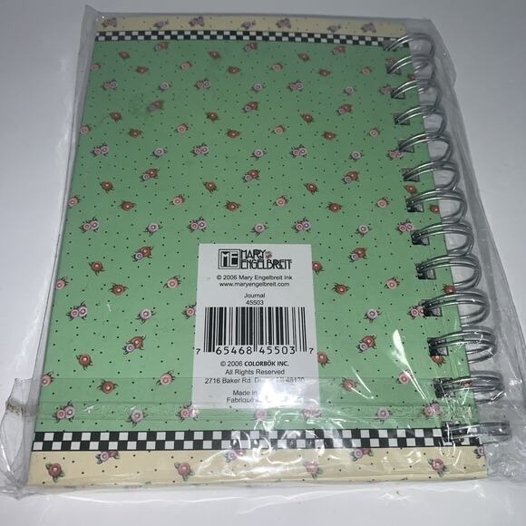 Mary Engelbreit Tea Party Journal 160 Pages Spiral Bound New in Packaging - Picture 8 of 11